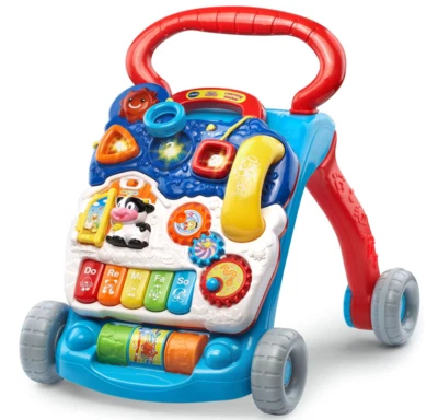 *******Vtech Seated Standing Learner Walker (embalagem desobstruída), azul****** - Imagem 1 de 4
