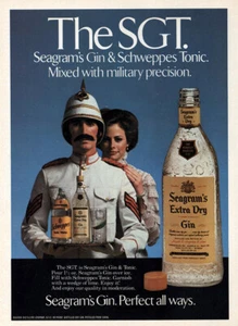 1979 Seagrams: SGT Military Precision Vintage Print Ad - Picture 1 of 1