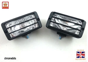 UNIVERSAL 12v CAR SUV 4X4 OFFROAD FAROS ANTINIEBLA TRANSPARENTES 5.83"x2.95" Marca E - Imagen 1 de 4