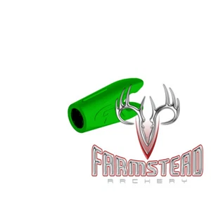 Gold Tip Nock HD Pin Nocks Mini (Pack of 12), Solid Green #01189 - Picture 1 of 1
