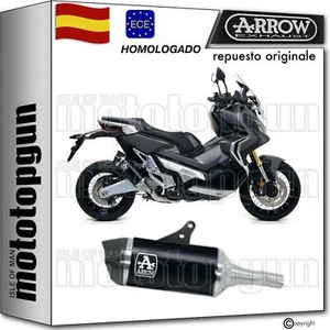 ARROW TUBO DE ESCAPE HOM RACE-TECH CORTO NEGRO C HONDA XADV X ADV 750 2017 17 - Imagen 1 de 3