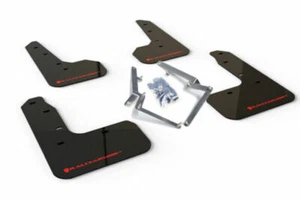 Rally Armor UR Black Mud Flap w/ Red Logo for 17-19 Honda Civic Sport Touring - Picture 1 of 6