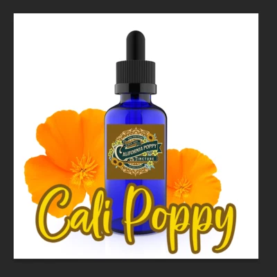 100% PURE California Poppy Extract - California Poppy - Eschscholzia Tincture BIG 2oz USA