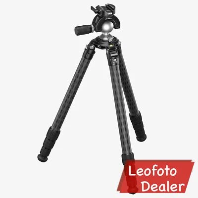 Leofoto LM-364CX+MH-60LRC Tripod 75mm Outdoor Shooting Set with BallHead - Image 1 of 4