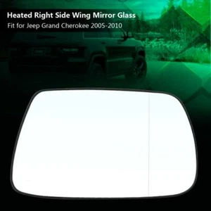 Espejo retrovisor derecho térmico cristal lente blanca para Jeep Grand Cherokee 2005-2010 - Imagen 1 de 5