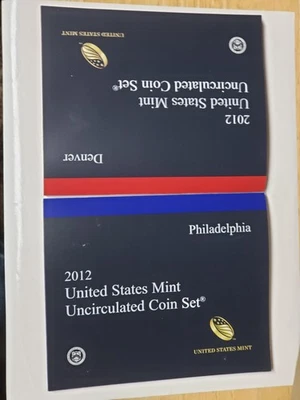 2012 P & D U.S. Mint Uncirculated Sets in OGP - Image 1 of 4