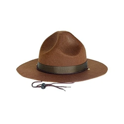 Canadian Mountie Hat - Highway Patrol - Military - Costume Accessory - One Size - Image 1 of 1