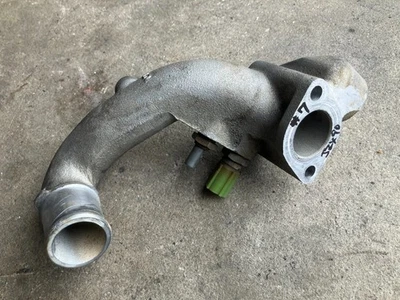 TOYOTA JZX90 MARK2 CRESTA 1JZGTE coolant outlet pipe alloy 16304-88401 sec/h #7 - Image 1 of 4