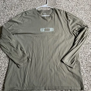 Oakley T-Shirt dunkelgrün Herren Gr. XXL langarm - Bild 1 von 8