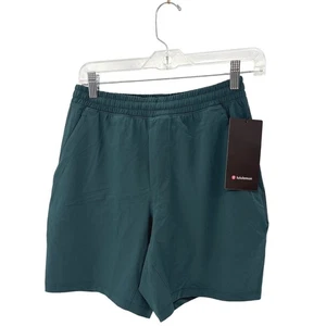 Lululemon Pace Breaker Shorts 7" Men Small Green Lined Classic Fit New - Picture 1 of 10