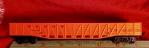 Denver Rio Grande Orange Gondola R4A  D&RGW 5682 Slovenia Meh 7" Rolling  - Picture 1 of 6