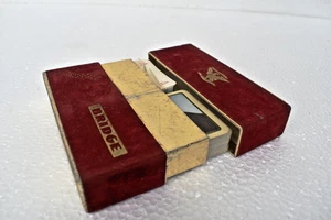 Vintage Belgian Bridge Playing Card Set Diane & Amphitrite Velvet Box Horse Desi - Bild 1 von 15