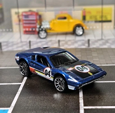 2004 Hot Wheels Ferrari 308 Final Run Series 2 Blue Racebait 308 GTB 308GTB - Image 1 of 4