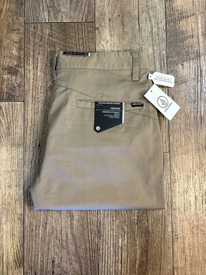 Volcom Men's Frickin Modern Straight Chino Pants Size 29 Inseam - Image 1 of 4