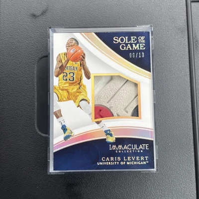 2016 Panini Immaculate Collection Collegiate - Sole of the Game Chris Levert /13 - Image 1 of 2