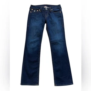 True Religion Women’s Billy Bootcut low rise dark wash jeans size 31 - Picture 1 of 7
