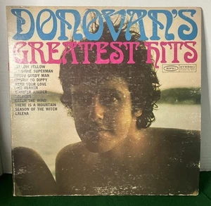 Donovan- Donovan's Greatest Hits 12” Vinyl Record VG/VG 1969 - Picture 1 of 8