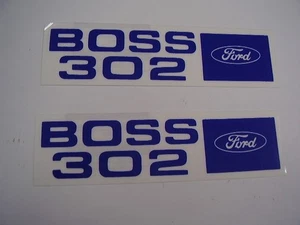 FORD BOSS 302  VAVLE  COVER  STICKER - Bild 1 von 2