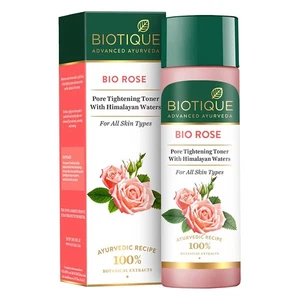 Biotique Bio Rose Pore Tightening Toner With Himalayan Water 120ml - Picture 1 of 8