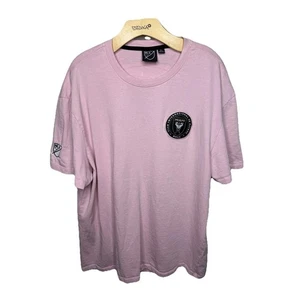 MLS Inter Miami CF Camiseta Para Hombre XL Rosa Camiseta Oficial Fútbol Primark Club Fútbol - Imagen 1 de 7