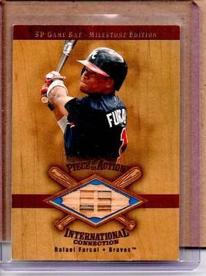 2001 SP GAME BAT MILESTONE EDITION RAFAEL FURCAL INTERNATIONAL CONNECTION BAT - Image 1 of 2