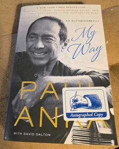 My Way: An Autobiography by Paul Anka AUTHOR SIGNED Softcover Book - Picture 1 of 4