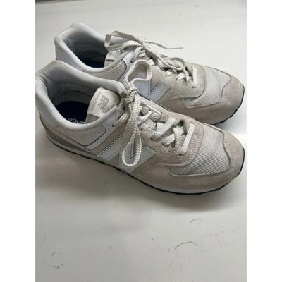 Zapatillas clásicas New Balance 574 unisex WL574EVW beige/blanco 11 con 9,5 M Foto 1 de 4