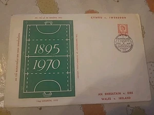 4d GB Wales Used v Ireland Six Nations Llandudno 1970 Cover As Shown In Pictures - Picture 1 of 3