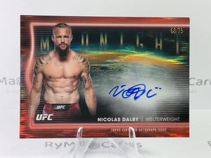 Nicolas Dalby On Card Auto 2025 Topps UFC Midnight Horizon Autographs Dusk - Picture 1 of 2