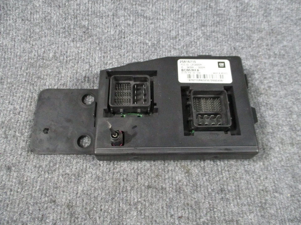 2007 2008 Chevy Colorado GMC Canyon Hummer H3 BCM Body Control Module 25816710 - Image 1 of 4
