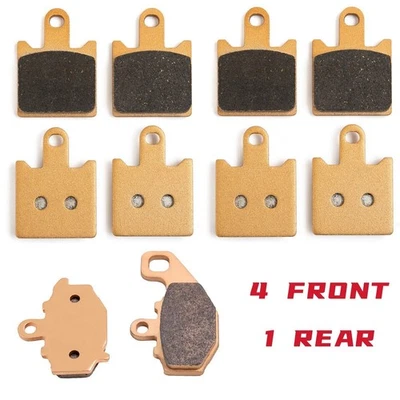 Pastillas de freno delanteras traseras ZX6R para Kawasaki Ninja ZX600 2007-2012 2008 2009 2010 11 Foto 1 de 4
