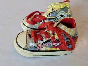 Converse DC Comics x Chuck Taylor All Star Hi Superman Print Sneaker Gr. 3 - Bild 1 von 7