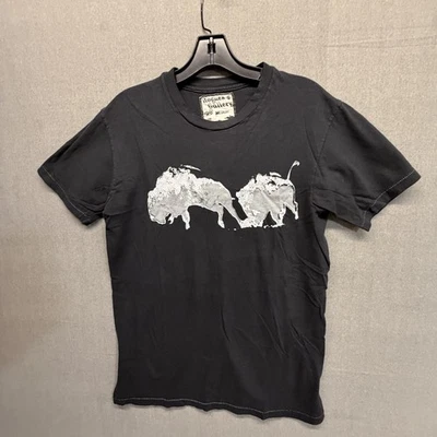 Vintage Rogues Gallery Men’s Graphic T-Shirt NOS Sz Medium Black Buffalo - Image 1 of 4