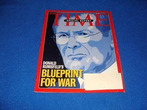 Time Magazine January 27, 2003 Special Report Donald Rumsfeld's Blueprint For Wa - Imagen 1 de 12