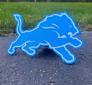 Detroit Lions Hitch Cover Fits 2” Receivers - Picture 1 of 4