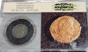 Constantius II Centenionalis Roman Empire 337-361 A.D. SEAR-4003 Certified -MD - Picture 1 of 4