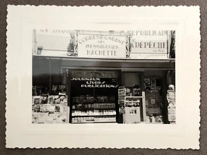 Ancienne photo librairie Théron à Bédarieux Hérault 1946 - Imagen 1 de 1
