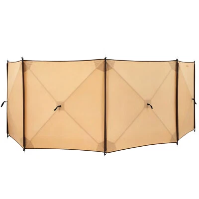 KINGCAMP Camping Windschutz Camden Quick Up XL Strand Zelt Sichtschutz 500x125 - Bild 1 von 4