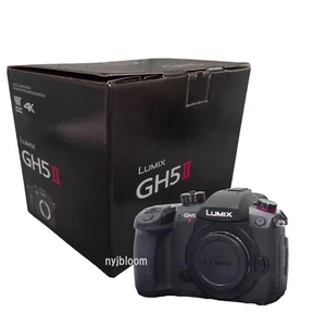New PANASONIC Lumix GH5II (DC-GH5M2) Body Only -Micro 4/3 Mirrorless Camera - Picture 1 of 11