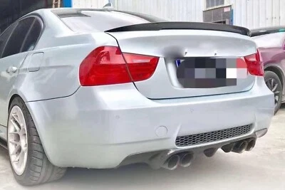 Difusor trasero de fibra de carbono BMW E90 M3 sedán 2008 2009 2010 2011 2012 Foto 1 de 2