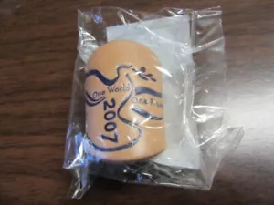 2007 World Jamboree Tubular Leather Woggle SB - Picture 1 of 1