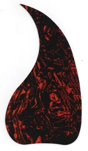Fire Stripe Tortoise Vintage Guitar Pickguard for Gibson J-45 - Picture 1 of 5