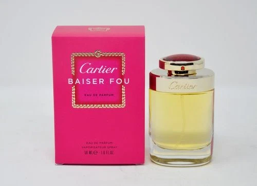 Cartier Baiser Fou para mujer eau de parfum spray 1,7 oz Foto 1 de 1