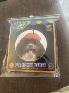 NUEVO Rubíes Tienda de Mascotas Boutique Perro Talla M/L Boina de Calabaza Sombrero Disfraz - Imagen 1 de 2