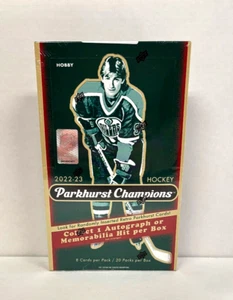 2022-23 Upper Deck Parkhurst Champions Hockey Factory Sealed Hobby Box - Bild 1 von 3