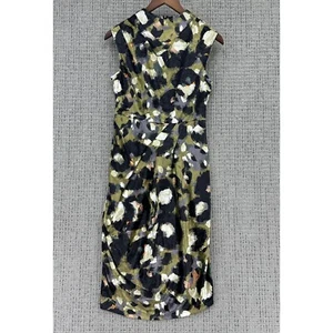 Catherine Malandrino Sheath Dress Womens Size 2. Multicolor Embossed Velvet - Picture 1 of 12