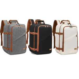 Carry On Backpack School Rucksack 15.6" laptop Flight Bag Travel Shoulder Bag - Picture 1 of 28