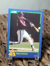 Craig Biggio 1989 Score Hottest 100 Rising Stars #98 Baseball Card