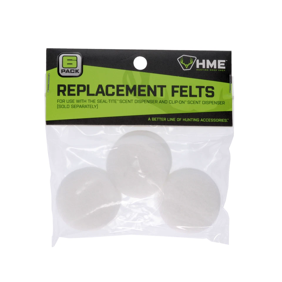 HME - Replacement Felts - 6pk - Image 1 of 1