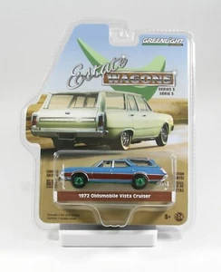 Greenlight Estate Wagons Serie ́72 Oldsmobile Vista Cruiser azul CHASE STH 1:64 - Imagen 1 de 1
